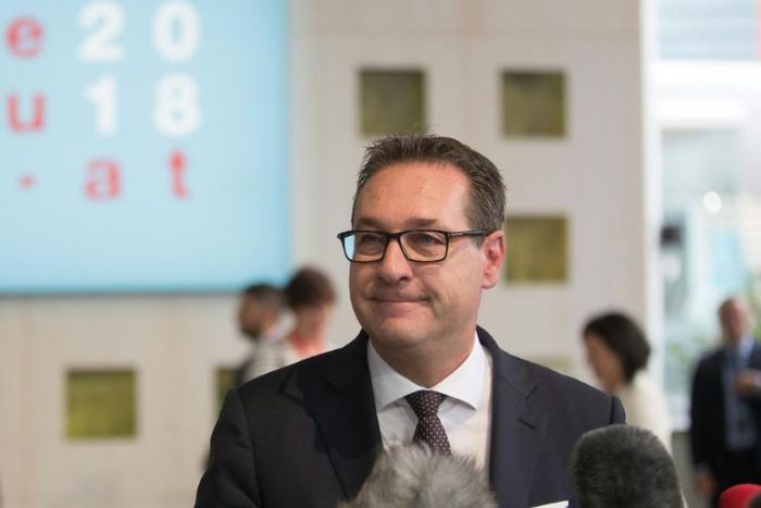 Heinz-Christian Strache lost his post as vice-chancellor over the video scandal