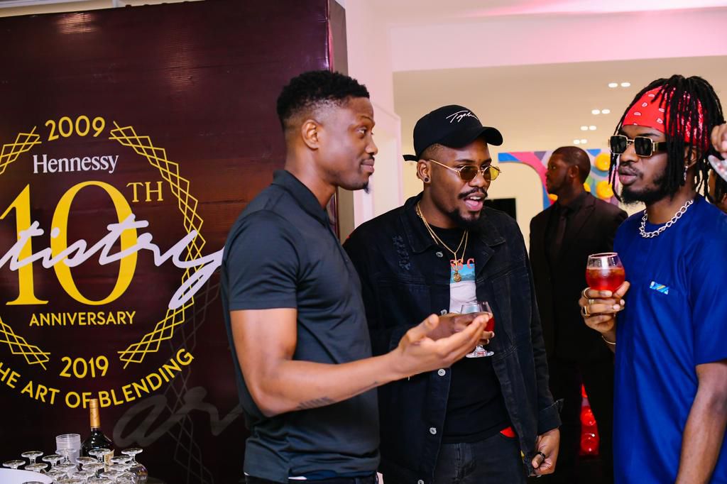 The unveil of the Hennessy Artistry 10th limited edition bottle with Carafe by Osa Seven