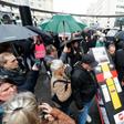 Hundreds of demonstrators turned out calling for Dutroux to be kept in jail