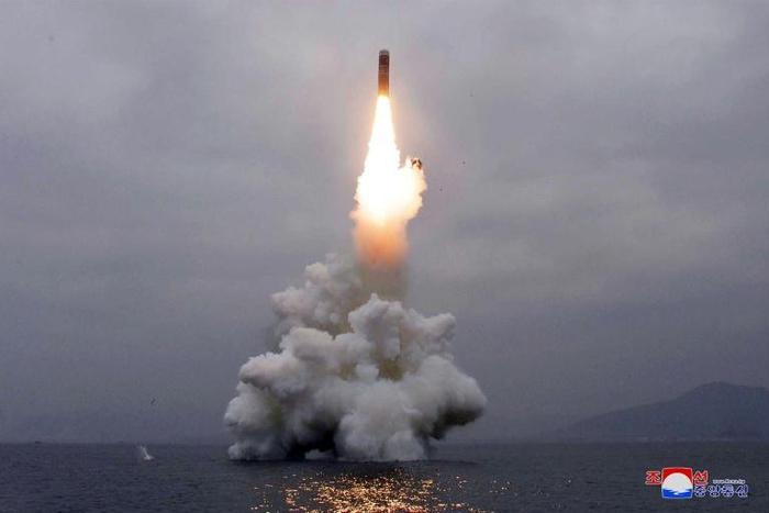 A North Korean missile test launched from the sea Oct 2 has stirred calls for strict enforcement of UN sanctions