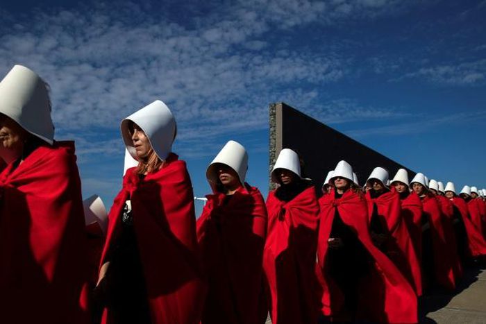 "The Handmaid's Tale" has become a feminist rallying point for the #MeToo generation