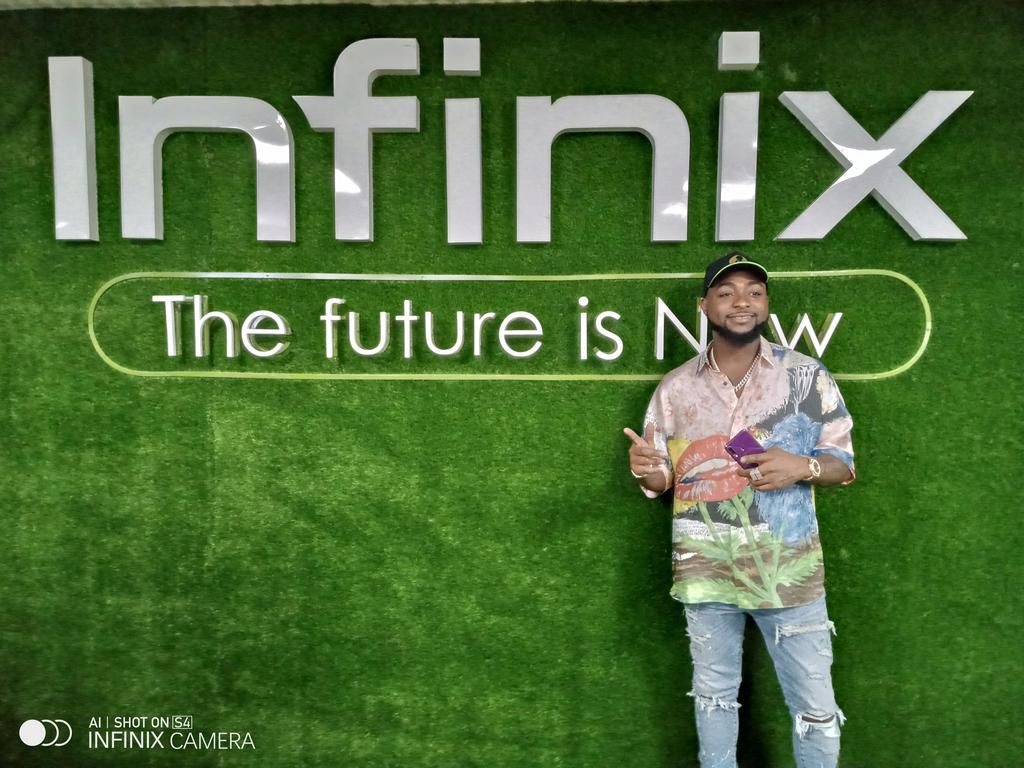 Infinix mobility plays host to afro pop superstar Davido