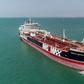 British-flagged oil tanker Stena Impero leaves Bandar Abbas port in southern Iran where it had been detained for more than two months
