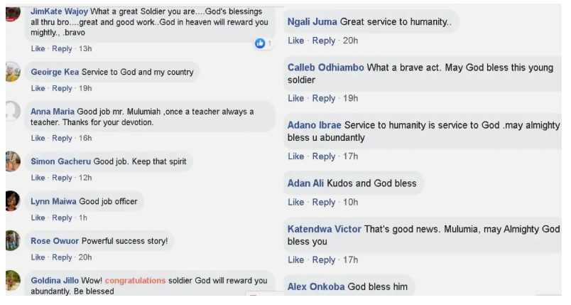 Police officer dumps his gun to teach mathematics as teachers fail to show up over insecurity