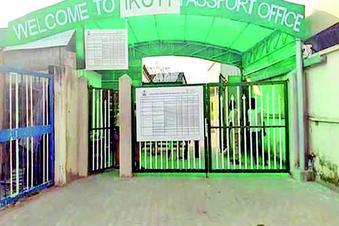 Ikoyi Passport Office (The Sun)