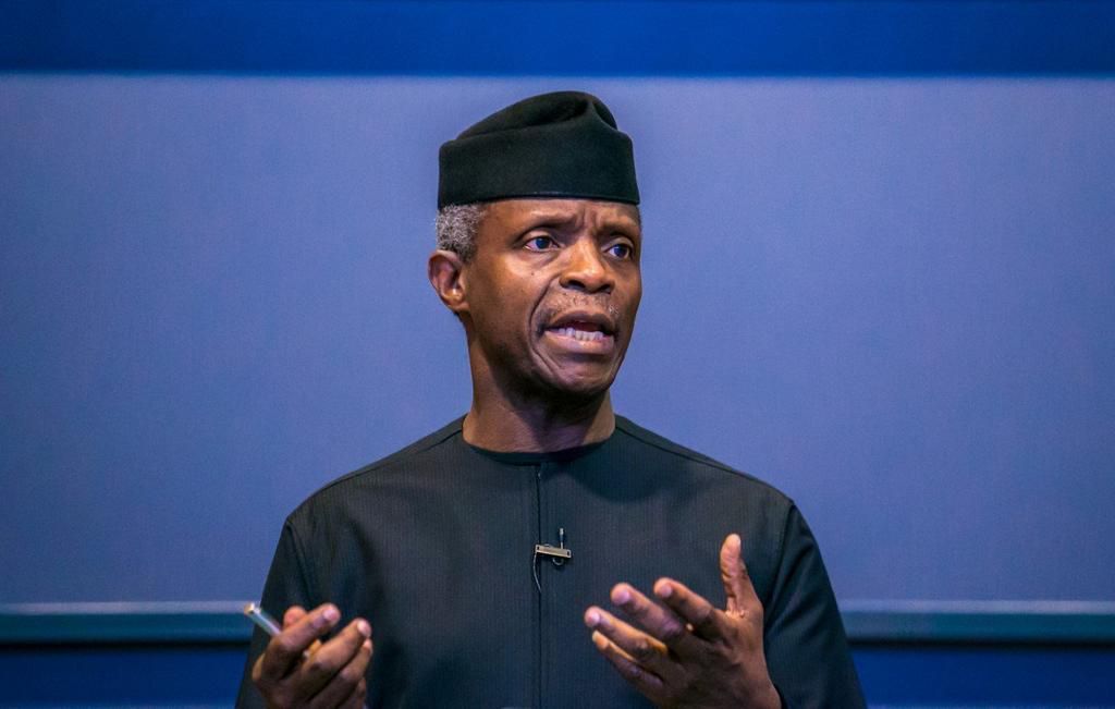 Vice President Yemi Osinbajo says Discos lacks infrastructures to deliver power to Nigerians [Twitter/@Channels]