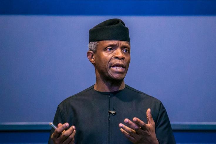 Vice President Yemi Osinbajo says Discos lacks infrastructures to deliver power to Nigerians [Twitter/@Channels]