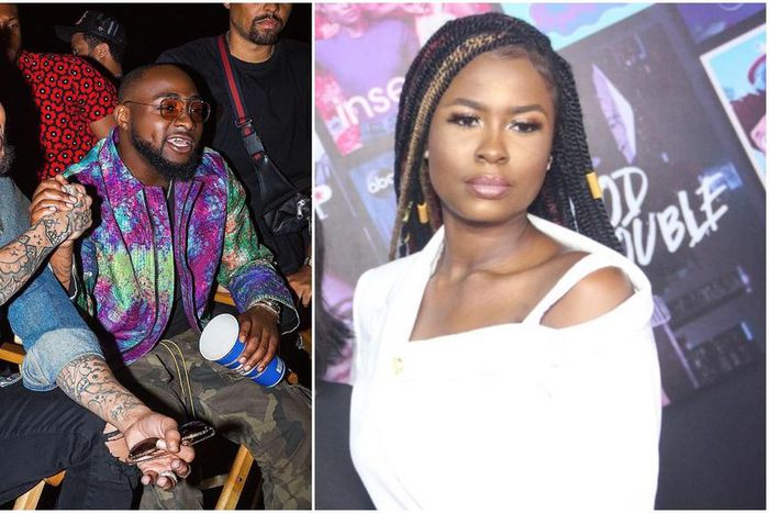 BBNaija's ex-housemate, Ella has impressed Davido with a cover of 'Blow My mind'. [Instagram/Davidooficial/bbnaija 2019]