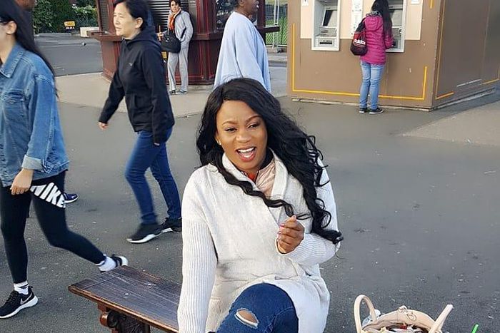 As the baby season continue to flourish in the celebrity world, Nollywood actress, Oma Nnadi has welcomed a second child with hubby, Inem. [Instagram/NoniEnem]