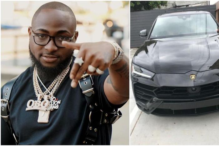Davido has just taken the delivery of a 2019 Lamboghini Urus valued at N72 million. [Instagram/davidoofficial]