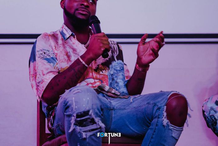 Davido announces his new album, 'A Good Time.' (Sony Africa)