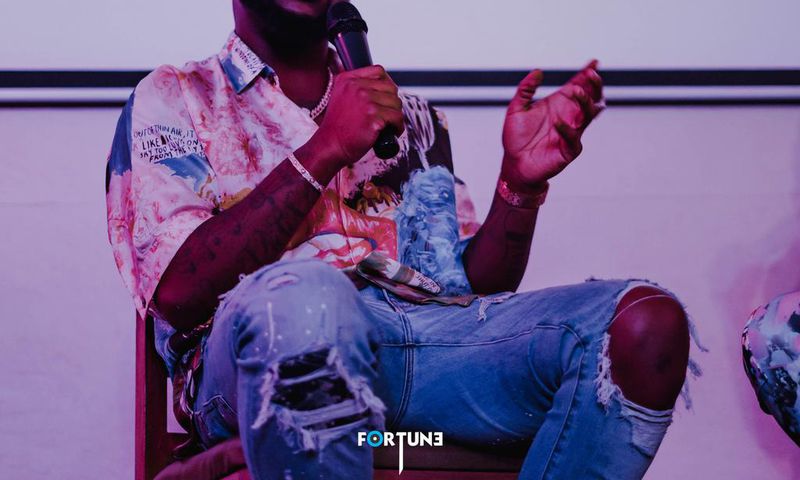 Davido announces his new album, 'A Good Time.' (Sony Africa)