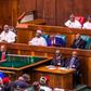 President Muhammadu Buhari during the 2020 Budget presentation to the joint session of the National Assembly [Twitter/@HouseNGR]