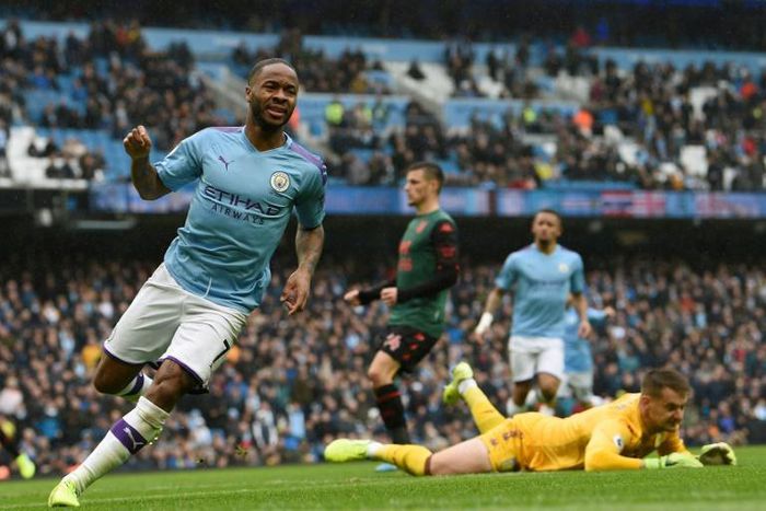 Raheem Sterling has scored 18 goals in 20 games for club and country this season