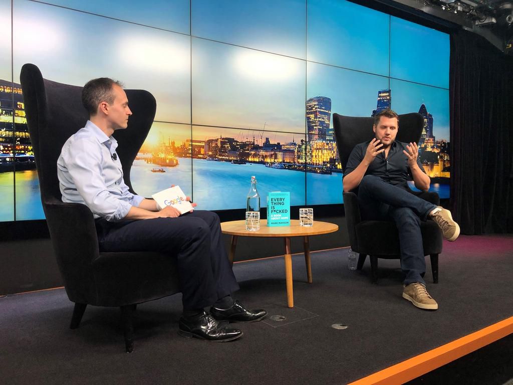 Author Mark Manson's Shady Past and Bright Future