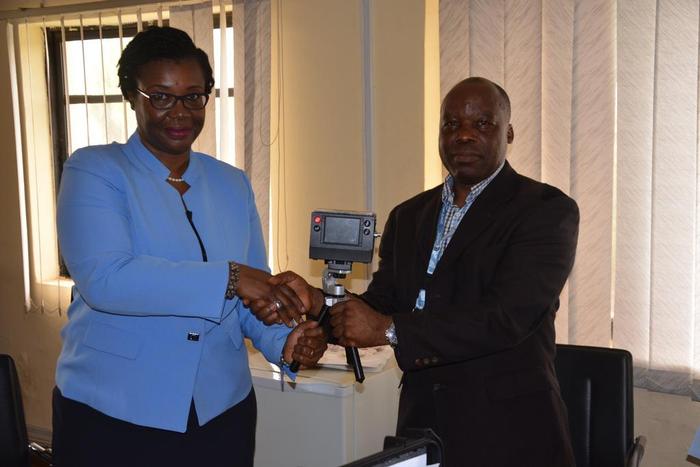 Mr Sylvester Atere, the Outreach and Communications Officer of UNODC. [Twitter/@UNODC_Nigeria]