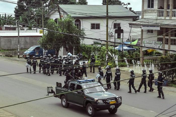 Cameroon launched a crackdown in two English-speaking regions after separatists declared independence in October 2017