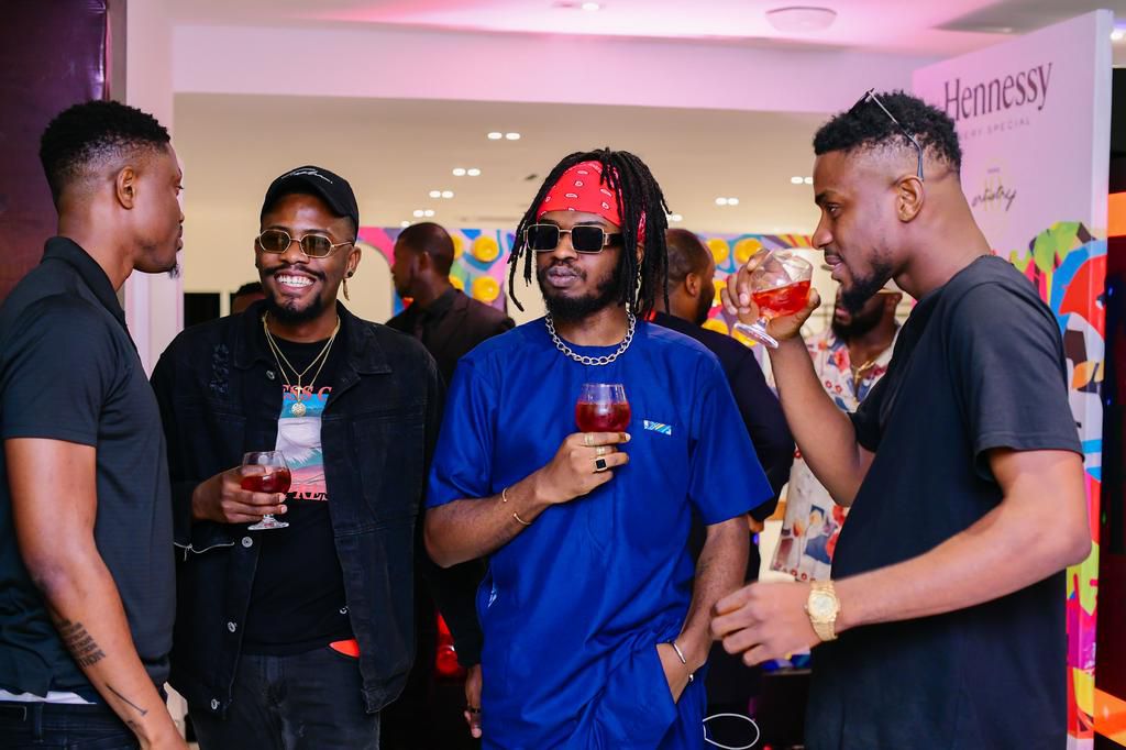 The unveil of the Hennessy Artistry 10th limited edition bottle with Carafe by Osa Seven