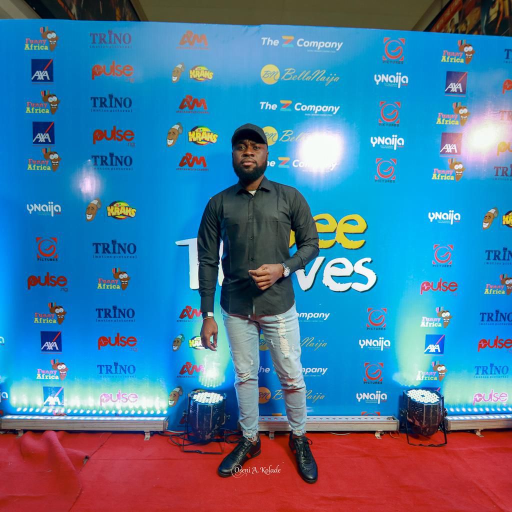 Frank Donga, Lasisi Elenu, Ayoola Ayolola, Enado Odigie, Omotunde Adebowale and more spotted at the "Three Thieves" movie premiere