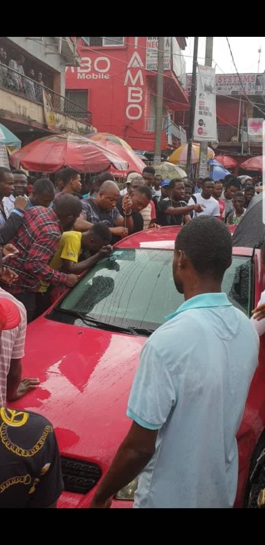 Traders rescue baby from locked car at Computer Village (Punch)