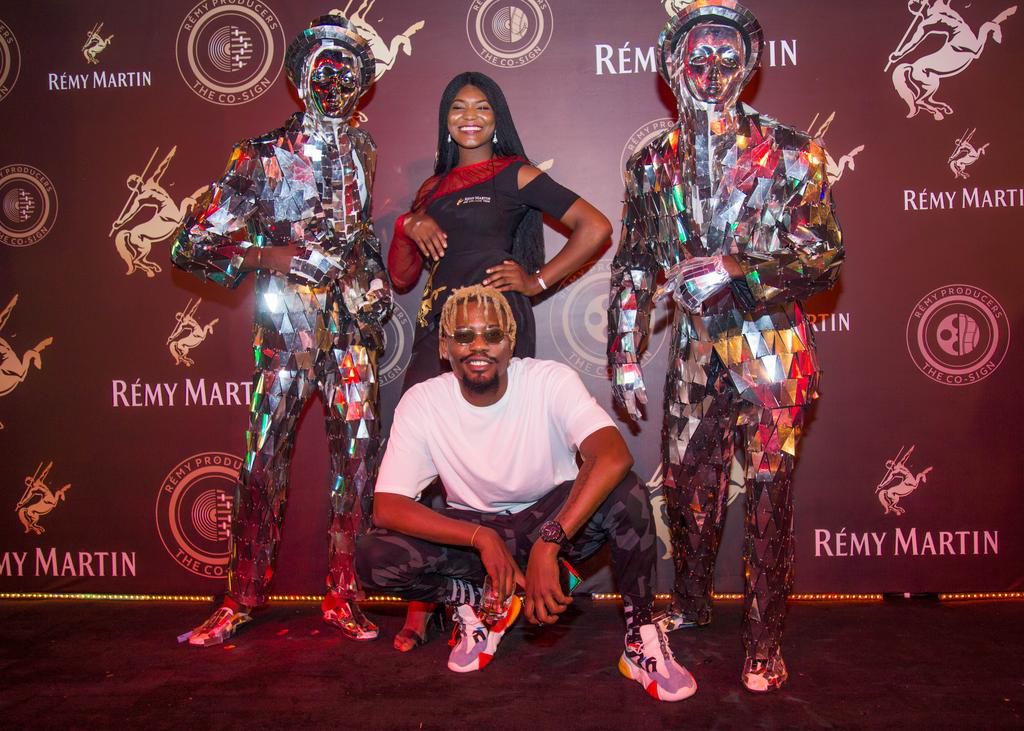 Burna Boy, Tiwa Savage, Dammy Krane and others party at The Club with Remy Martin in Lagos