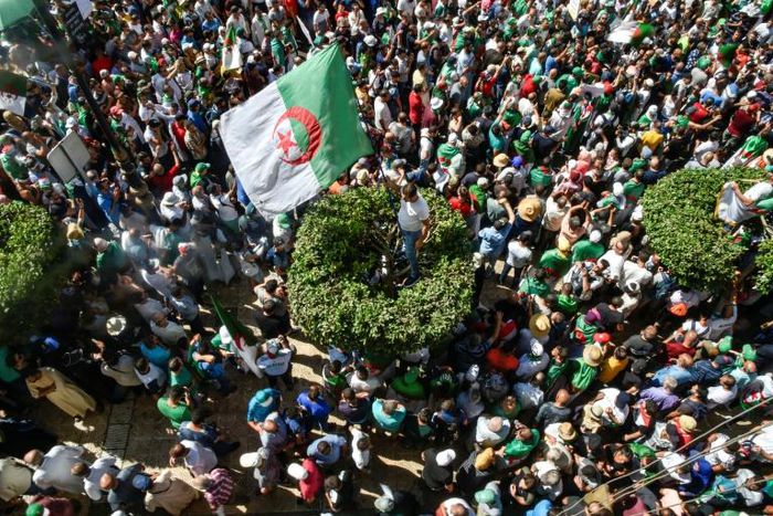 Ongoing demonstrations in Algeria against ruling powers kicked off on February 22