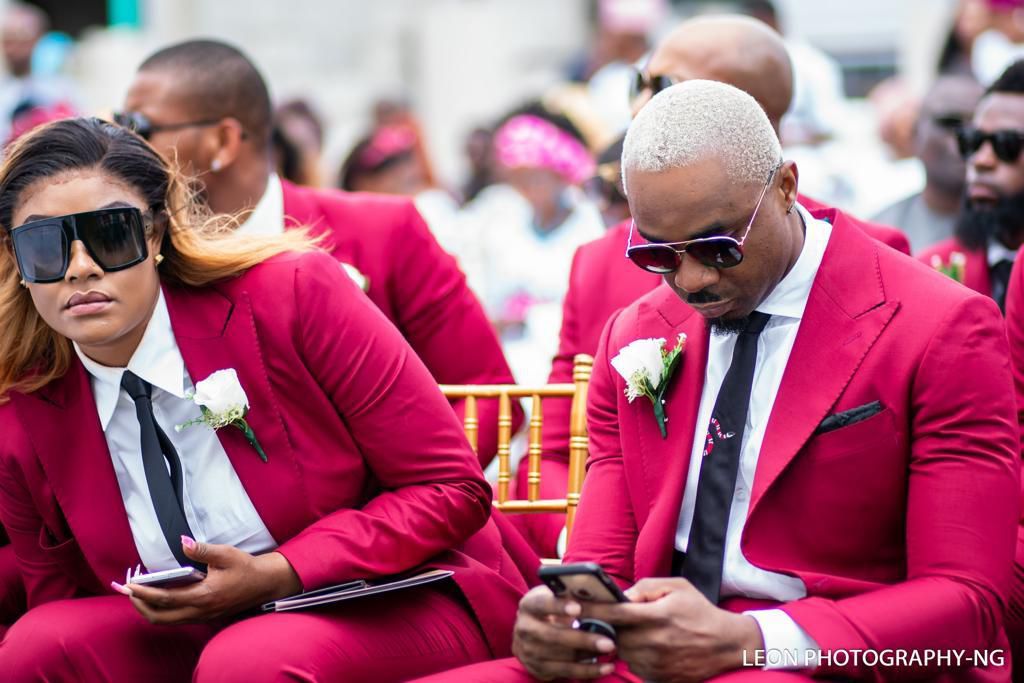 Stunning photos from nightlife king, Temidayo L. Kafaru (Lascatter's) top colourful wedding