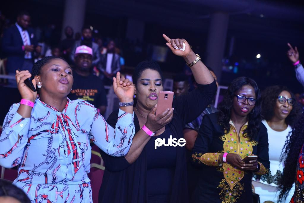 Esther Osaji, Dr Ron Kenoly and Panam Percy Paul raise roof of Eko Hotel for Hallelujah Concert 2019