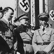 Some of the items being auctioned off belonged to Adolf Hitler (L) and his Nazi commanders Hermann Goering (2nd L) and Joseph Goebbels (C)