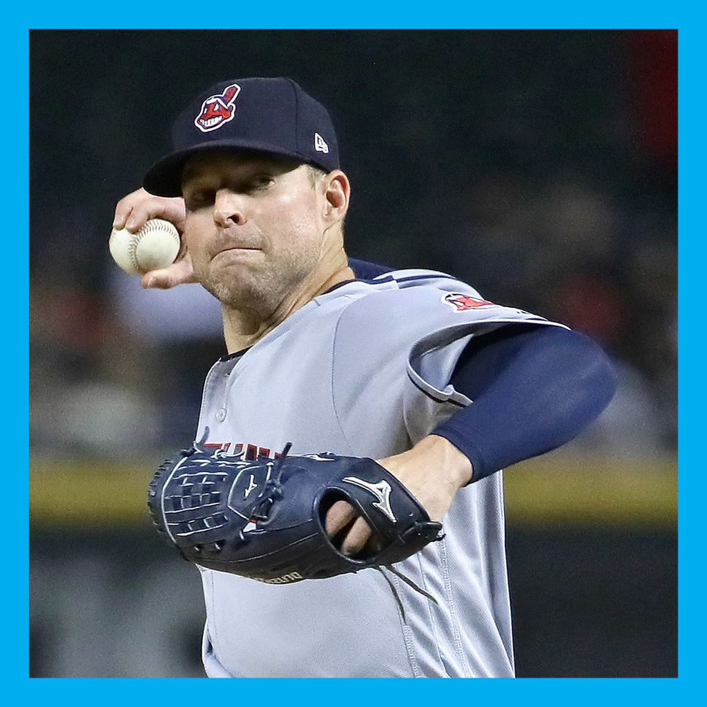 <strong>COREY KLUBER,</strong> Cleveland Indians