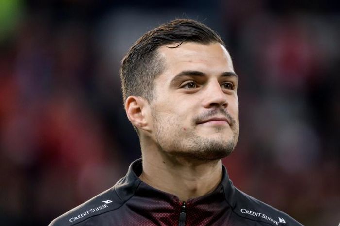 Granit Xhaka has apologised for his furious reaction to booing from Arsenal fans