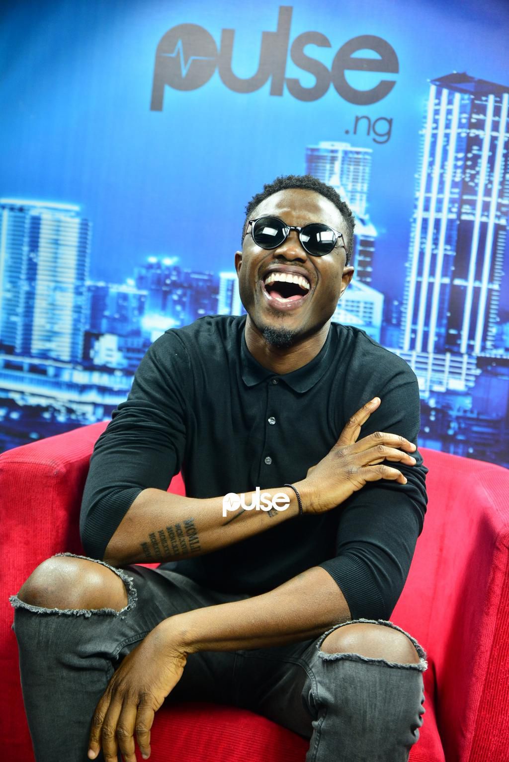 Vector visits Pulse. (Pulse Nigeria)