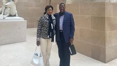 Gbenga Daniel and his wife, Olufunke Daniel