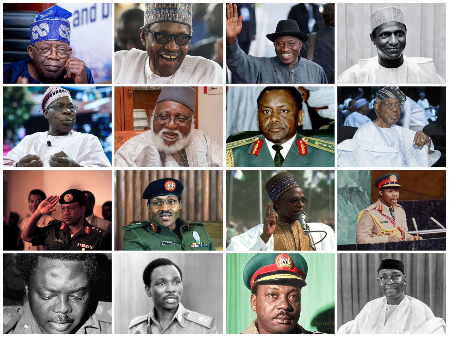 Only 10 states have produced Presidents in Nigeria - See the list