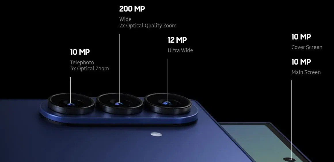Samsung Galaxy Z Fold 7 Camera