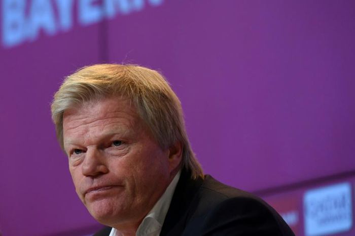 Oliver Kahn was presented in his new role as a director by Bundesliga club Bayern Munich on Tuesday