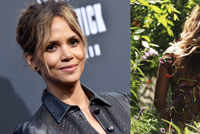 Halle Berry Shows Off Butt In Nearly Naked Photo