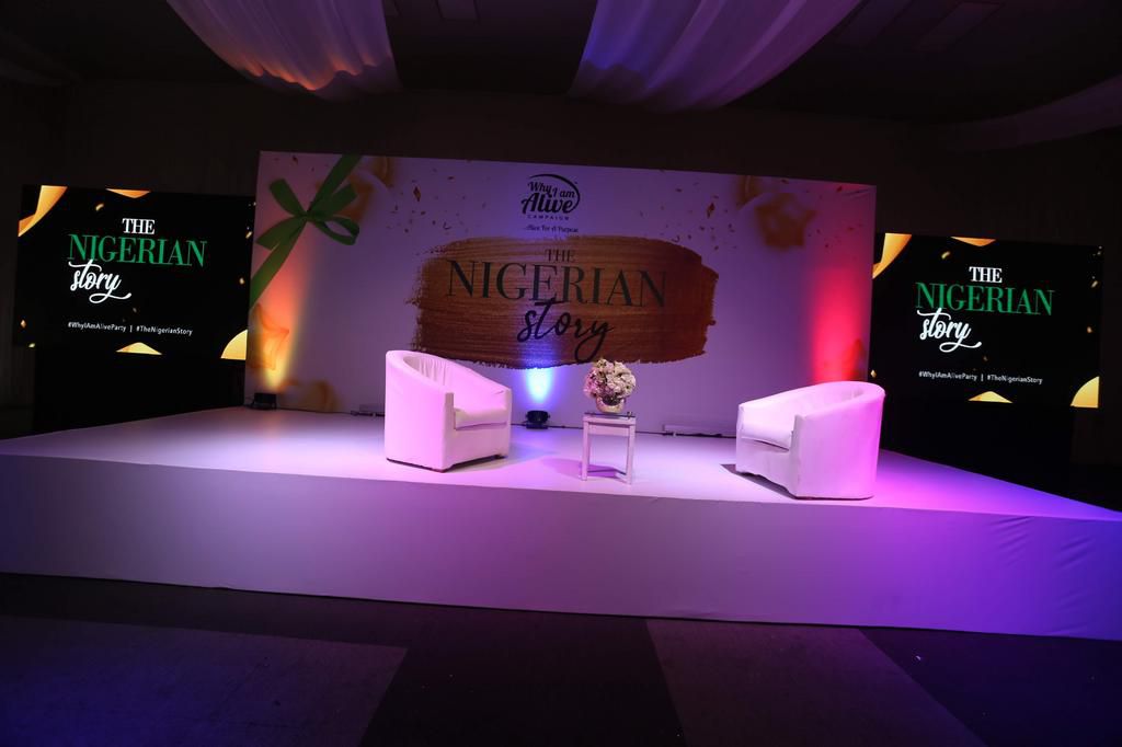 Obasanjo, Badero urge Nigerian youths to take action at "Why I Am Alive" campaign party