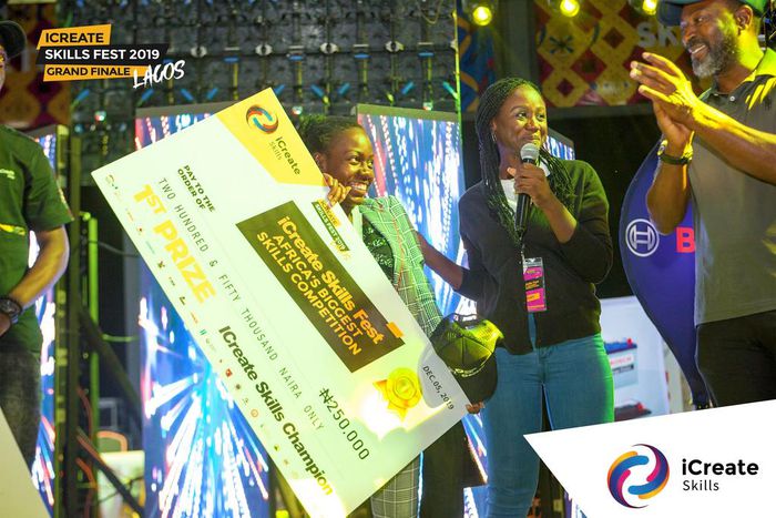 The iCreate Skills Fest 2019 champions