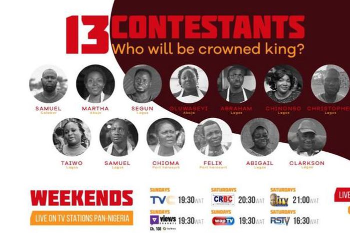 Contestants in the King of Street Foods Contest