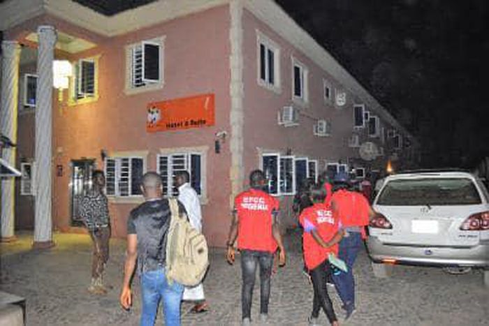 EFCC raids hotel