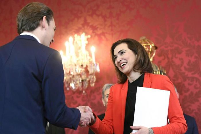 Justice Minister Alma Zadic has faced a wave of social media abuse -- and even death threats