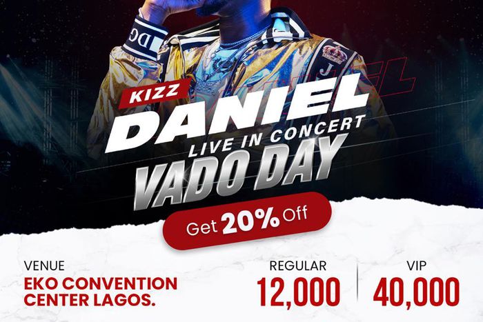 Get tickets to Kizz Daniel Live in Concert at 20% discount (Here’s how!)
