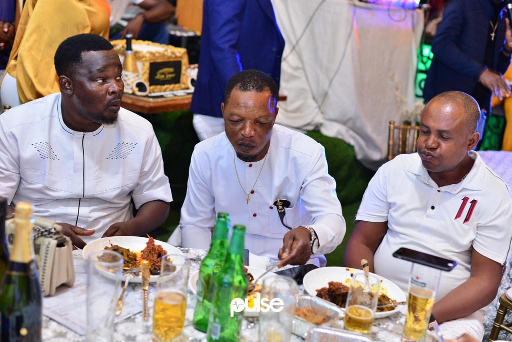 Guests at La'vee Rooftop official opening party