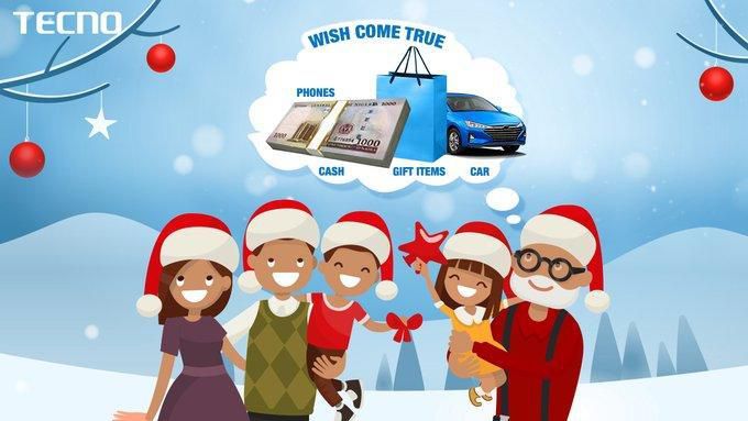 TECNO will make your Christmas wishes come true!