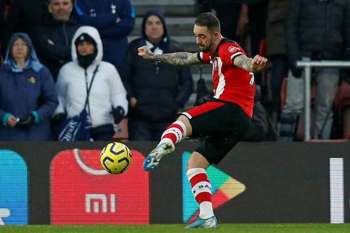 Dan in form: Danny Ings's 15th goal of the season earned Southampton a 1-0 win over Tottenham
