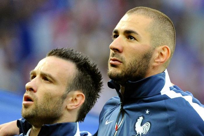 Karim Benzema and Mathieu Valbuena were international teammates at the time of the alleged blackmail