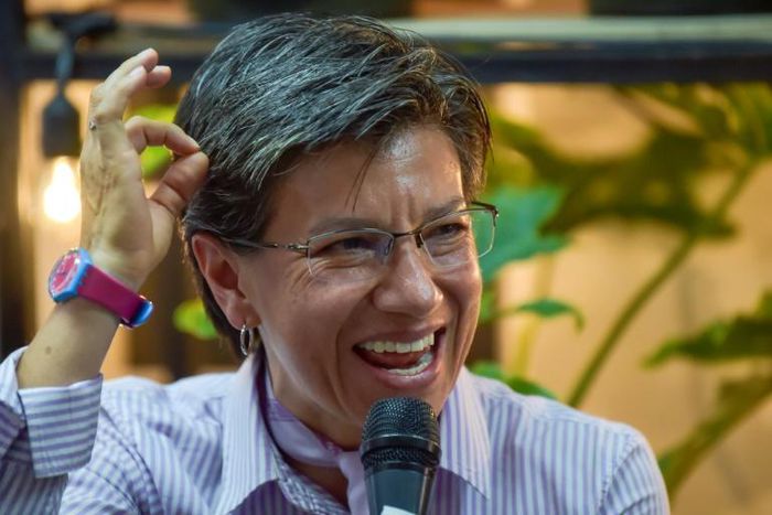 Claudia Lopez was elected mayor of Bogota in October, becoming the first woman to hold the post
