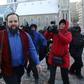 Former Afghan hostage Joshua Boyle leaves the Ottawa courthouse after charges he abused his wife and another person are dismissed