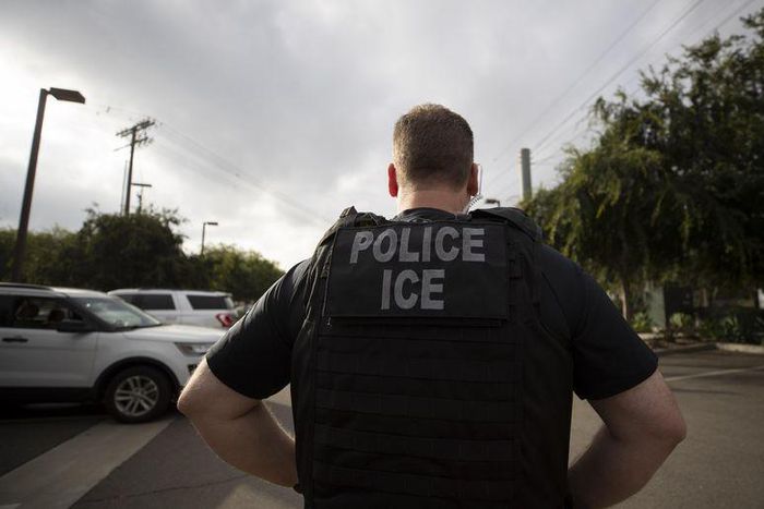 Officer of the United States' Immigration and Customs Enforcement (ICE) [Washington Times]